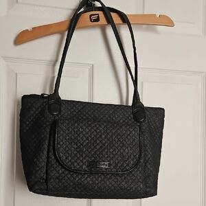 Elegant Black Quilted Women's Bag